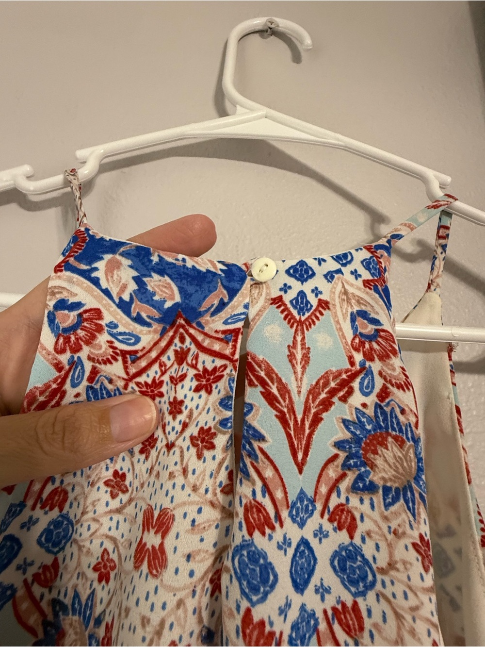 Pink Rose Red, White & Blue Lined Dress - Picture 5 of 8